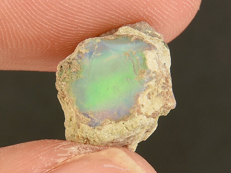 Etiopský opál surový v hornině 1,5g