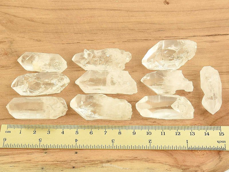 Pack Lemurian crystal crystal 10 pcs (156g)