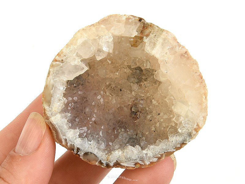Agate feather geode from Brazil 55g