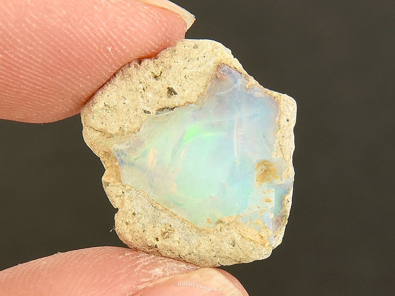 Etiopský opál surový v hornině 2,1g
