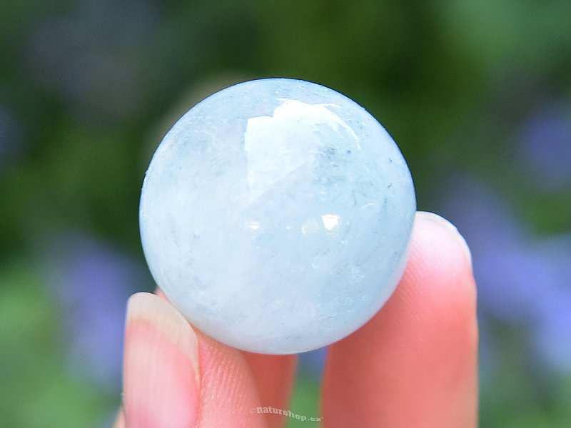 Afghanistan aquamarine ball 26mm (25.8g)