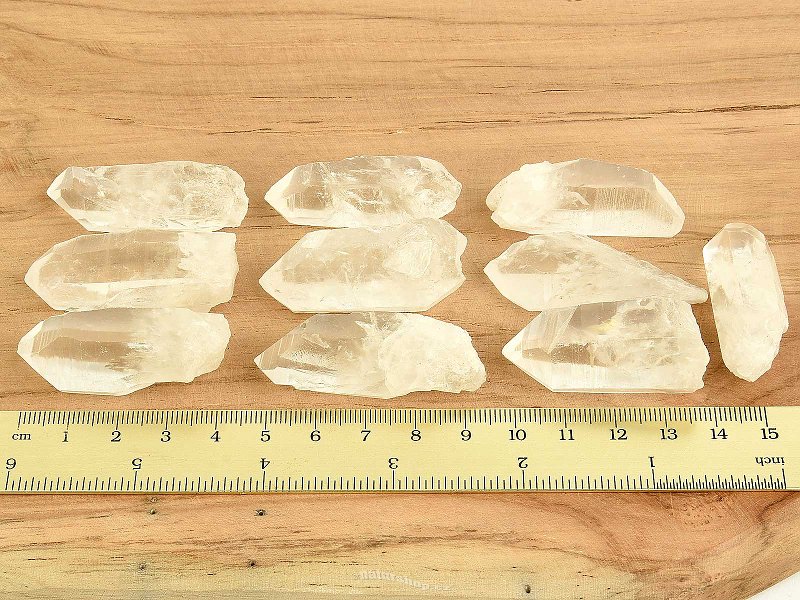 Pack Lemurian crystal crystal 10 pcs (152g)