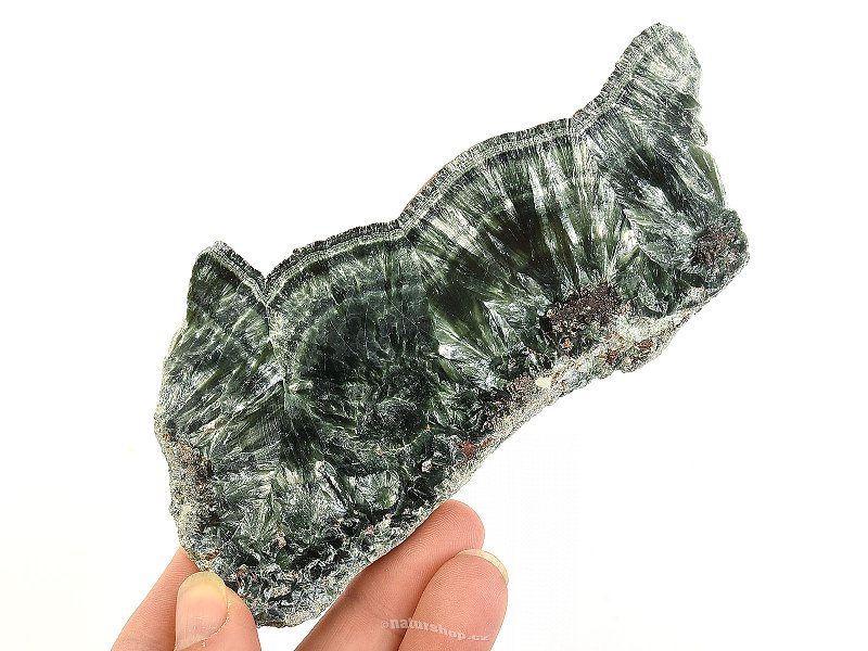Seraphinite slice from Russia 124g
