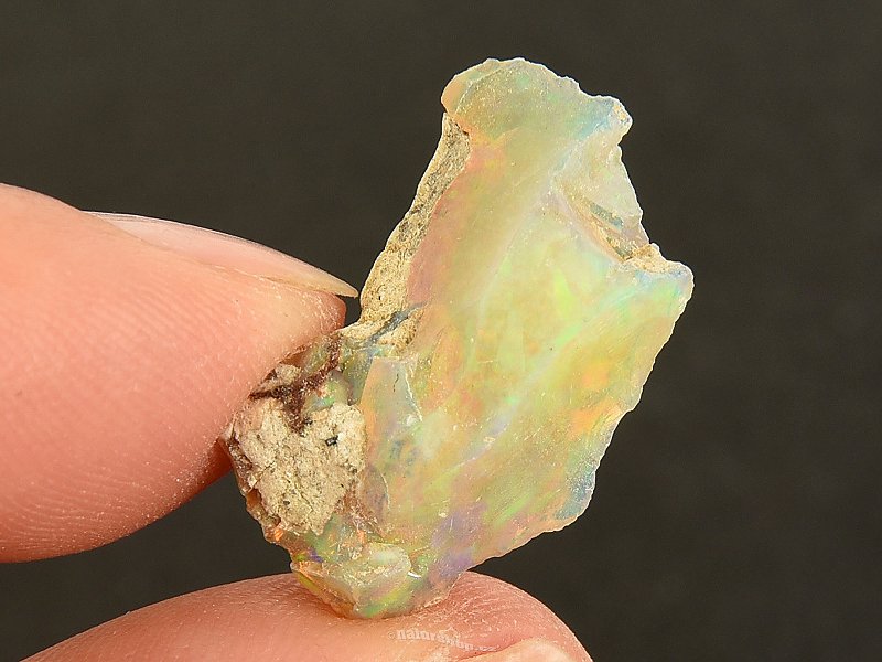 Expensive opal from Ethiopia 1.7g in rock