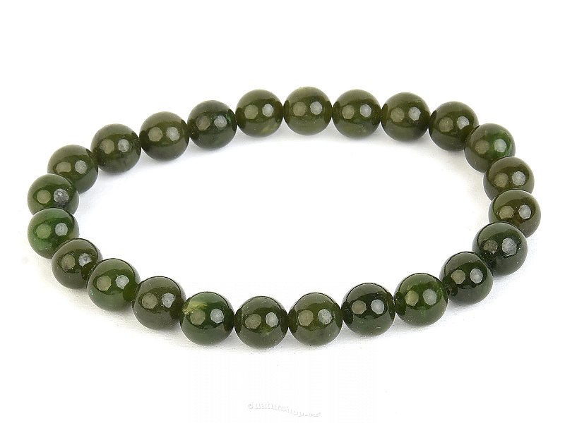 Jadeite bracelet balls 8mm