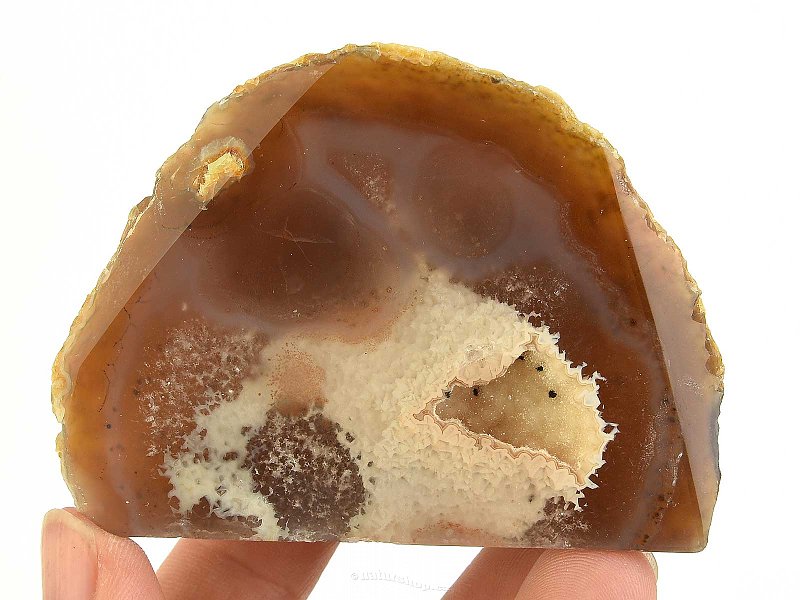 Agate geode with a hollow from Brazil 113g