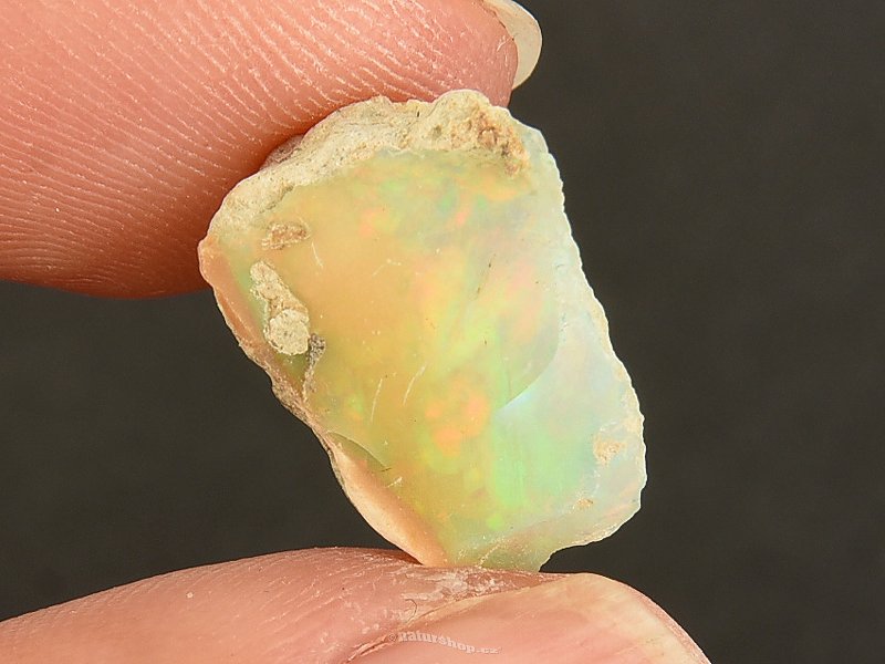 Ethiopian opal with rock 1.4g