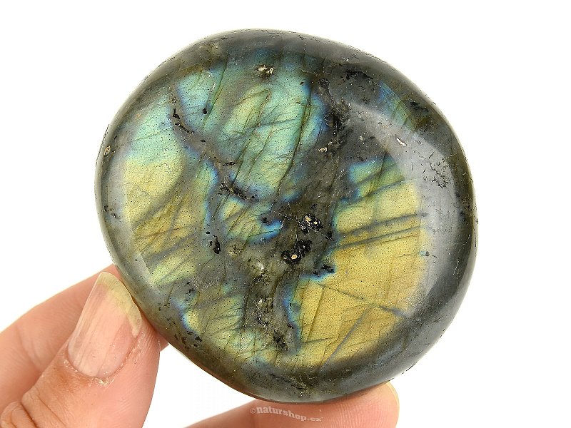 Polished labradorite stone (Madagascar) 126g