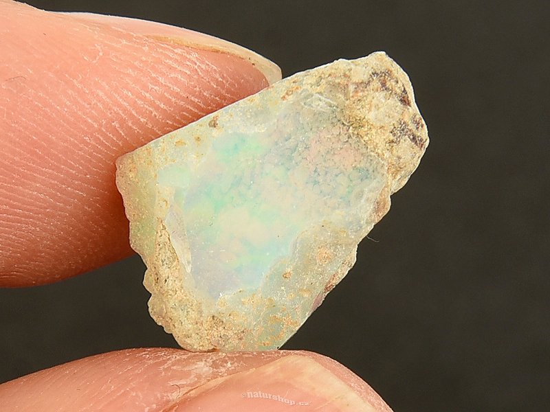 Ethiopian opal with rock 1.1g
