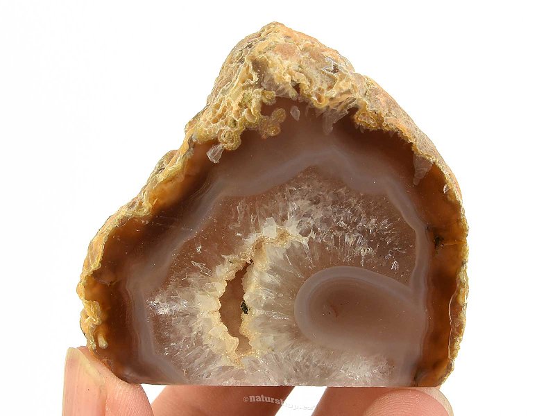 Agate geode with a socket from Brazil 106g