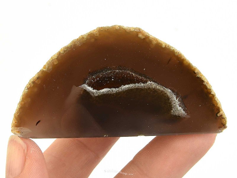 Agate geode with a hollow from Brazil 68g