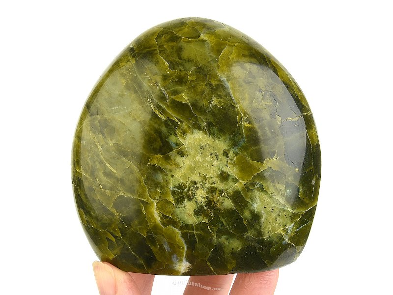 Decorative stone green opal (Madagascar) 481g