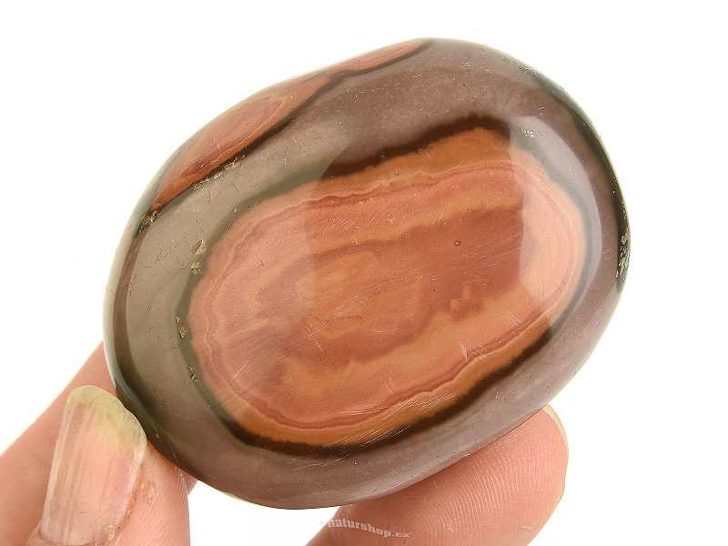 Jasper colorful polished stone Madagascar 74g
