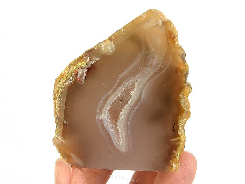 Agate geode with a socket from Brazil 166g