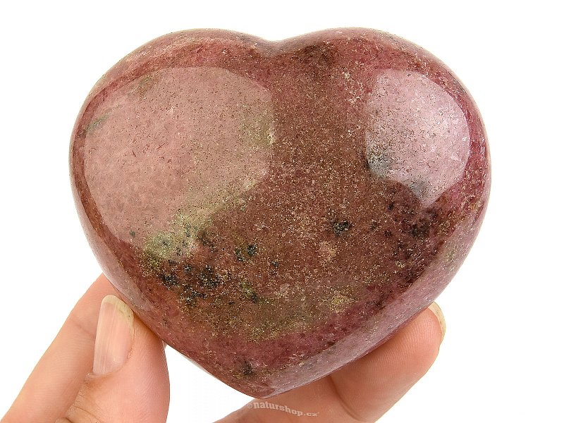 Rodonite heart (Madagascar) 350g