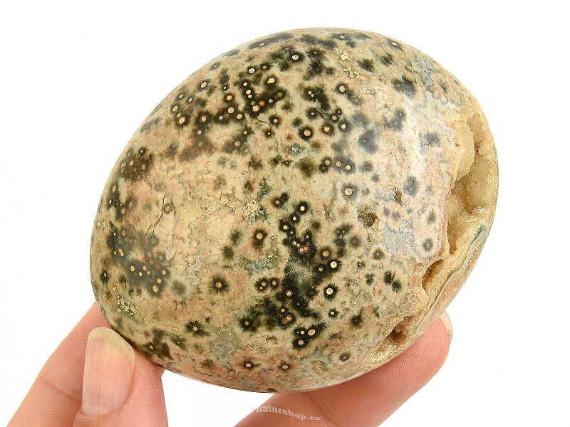 Hladký kámen jaspis oceán (Madagaskar) 198g