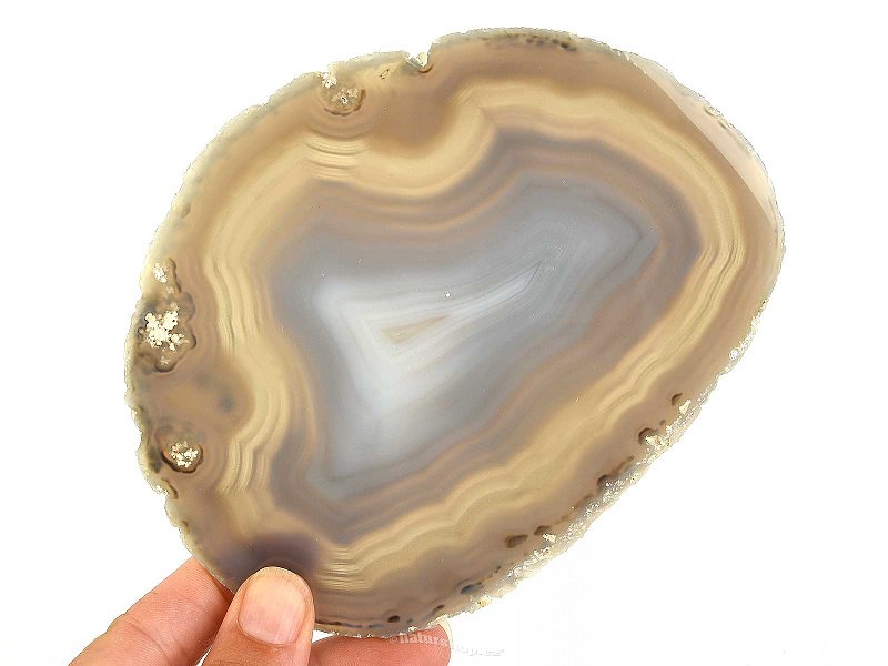 Agate natural slice from Brazil 171g