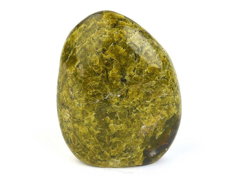 Green opal decorative stone (Madagascar) 693g