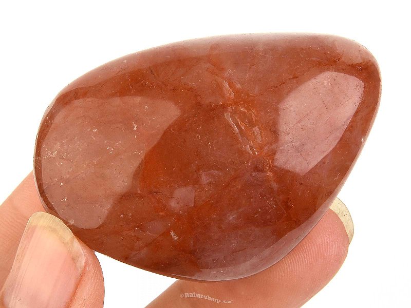 Hematite in crystal smooth stone (Madagascar) 79g