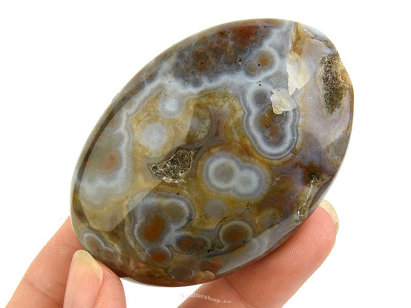Smooth stone jasper ocean from Madagascar 118g