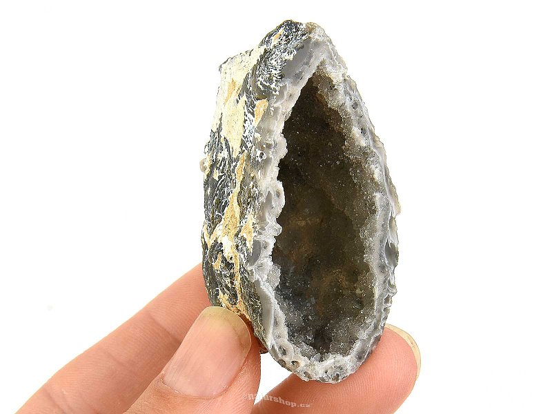 Geode feather agate from Brazil 34g