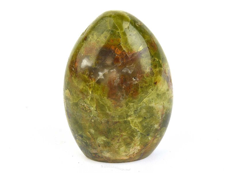 Green opal decorative stone (Madagascar) 352g