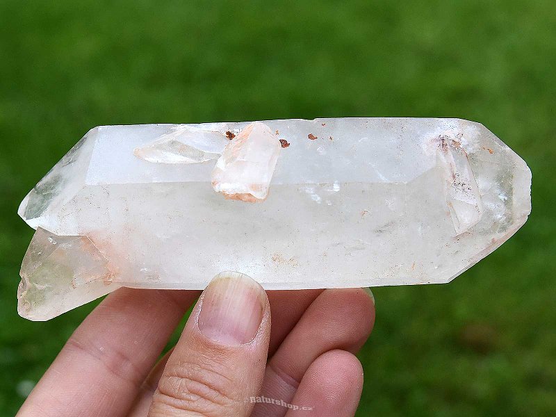 Křišťál oboustranný krystal z Madagaskaru 197g