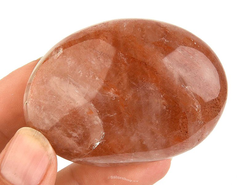 Hematite in crystal smooth stone (Madagascar) 77g