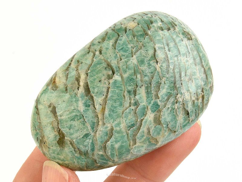 Smooth amazonite stone (Madagascar) 138g