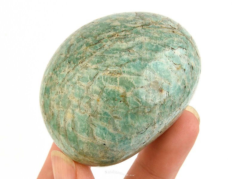 Smooth amazonite stone (Madagascar) 168g