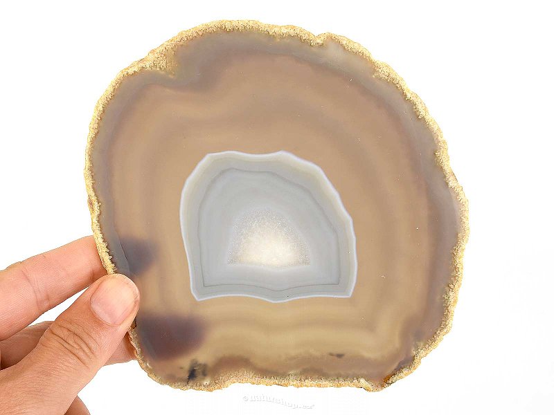 Agate natural slice from Brazil 159g