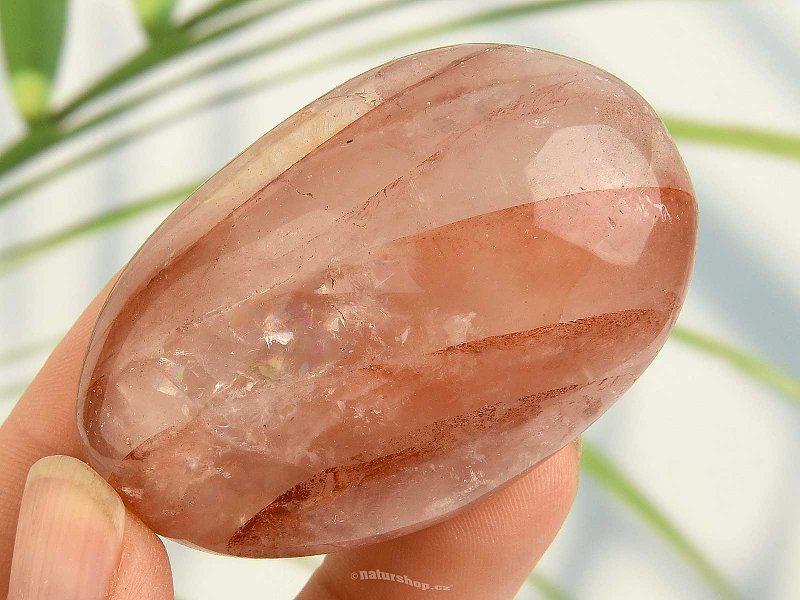 Crystal with hematite Madagascar 77g