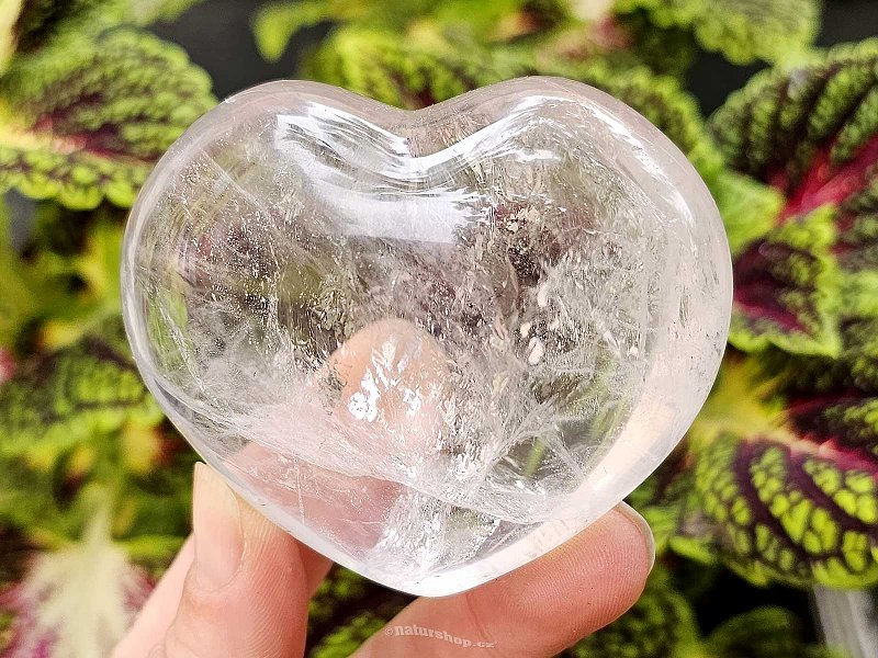 Crystal heart from Madagascar (232g)