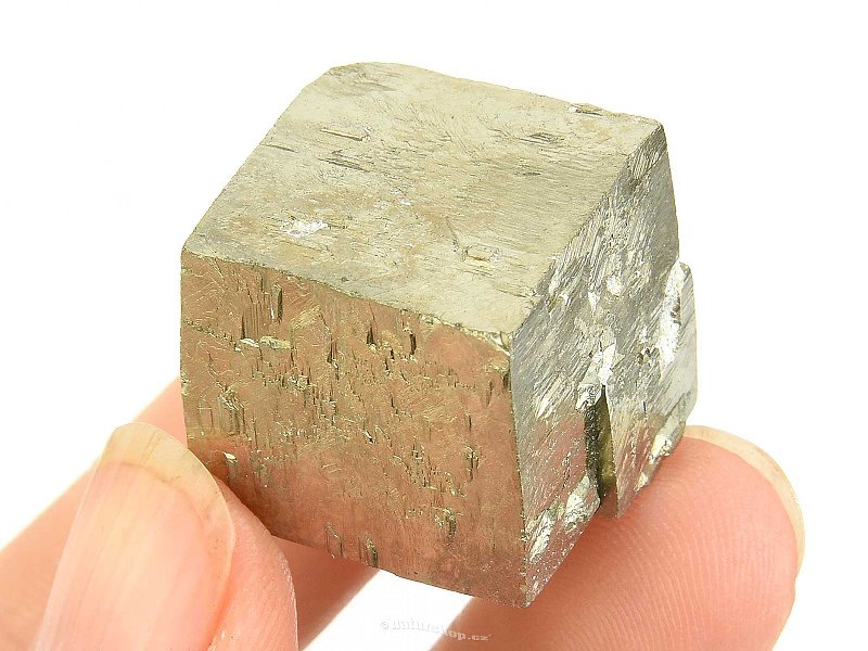Pyrite crystal cube 38g
