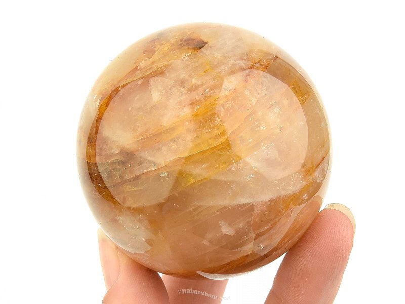 Crystal ball with limonite Ø 60mm (312g)