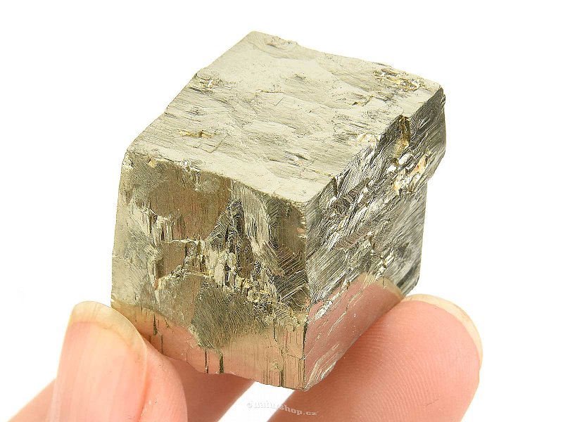 Pyrite crystal cube 63g