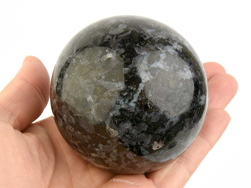 Gabbro ball from Madagascar (Ø67mm)