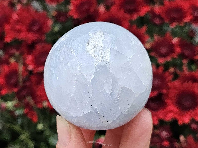 Kalcit modrý koule (Madagaskar) Ø55mm