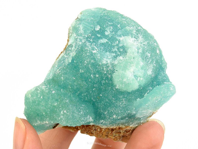 Modrý aragonit krystal Pákistán 148g