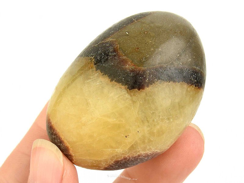 Hladký kámen septarie z Madagaskaru (89g)