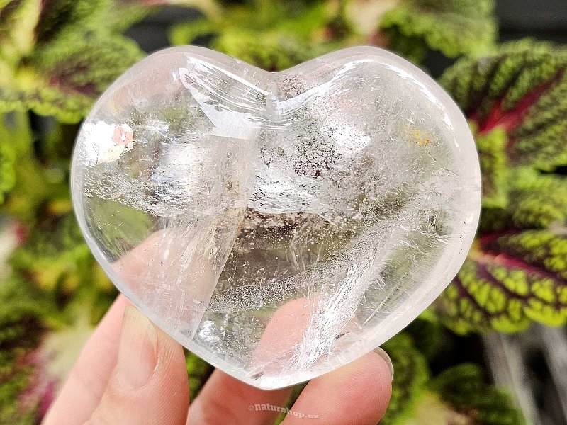 Crystal heart from Madagascar 231g