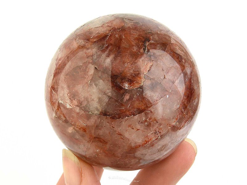 Hematite in crystal ball from Madagascar Ø64mm