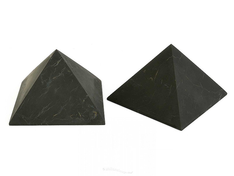 Shungite pyramid 9cm - unpolished