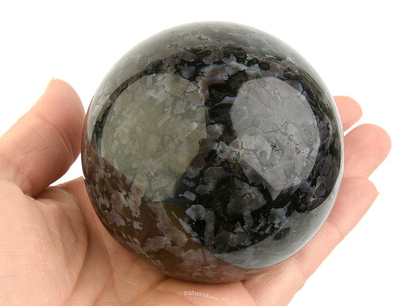 Gabbro ball from Madagascar (Ø68mm)