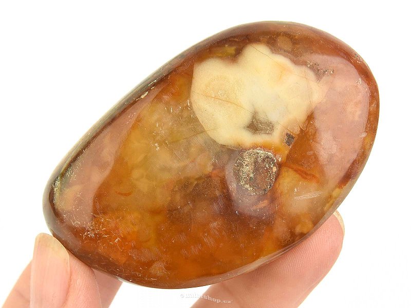 Smooth carnelian stone 107g (Madagascar)