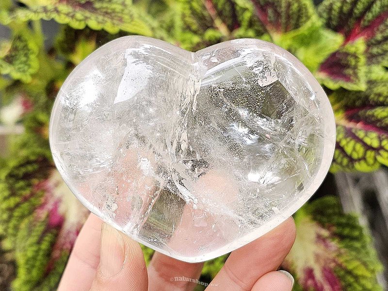 Crystal heart from Madagascar 297g