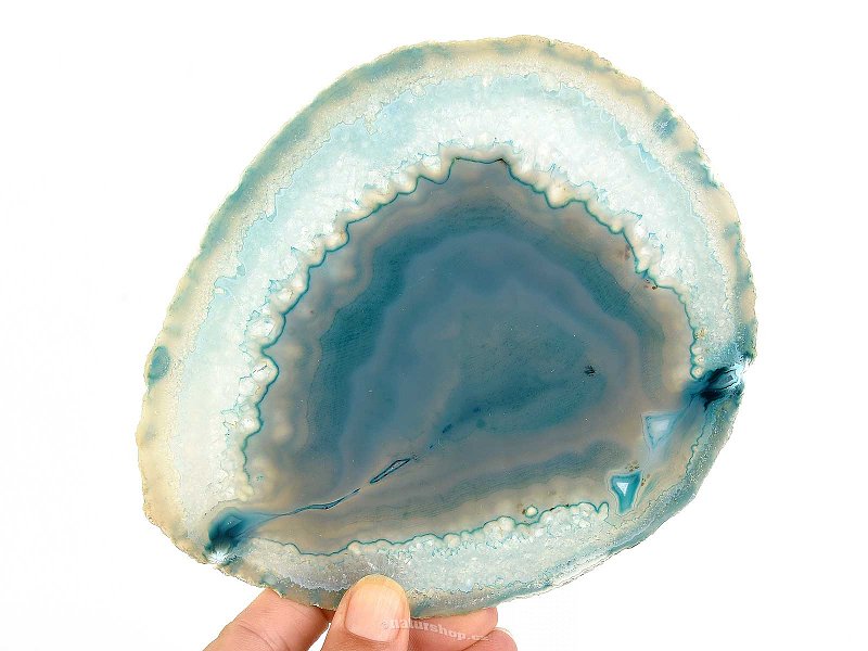 Agate slice (dyed) 221g