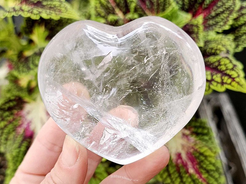 Crystal heart from Madagascar 317g