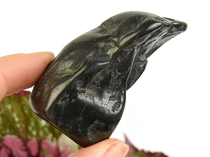 Shungite smooth stone from Russia 49g