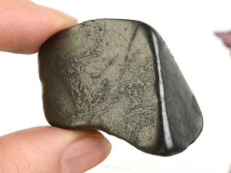Smooth shungite stone (from Russia) 23g